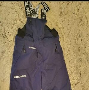 Polaris Blue Snow Bib Youth Size XL Tech54